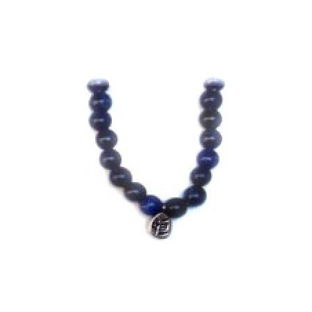 Bracelet perles ETERNiTE en SOdALiTE 6mm