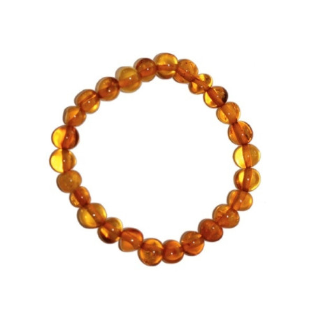 Bracelet pour bébé en AMBRE 6mm
