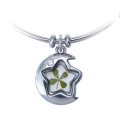 Bracelet TRèFLE VéRiTAbLE lune & étoile