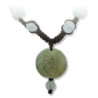 Pendentif BONhEUR & LONGéViTé en jade aventurine