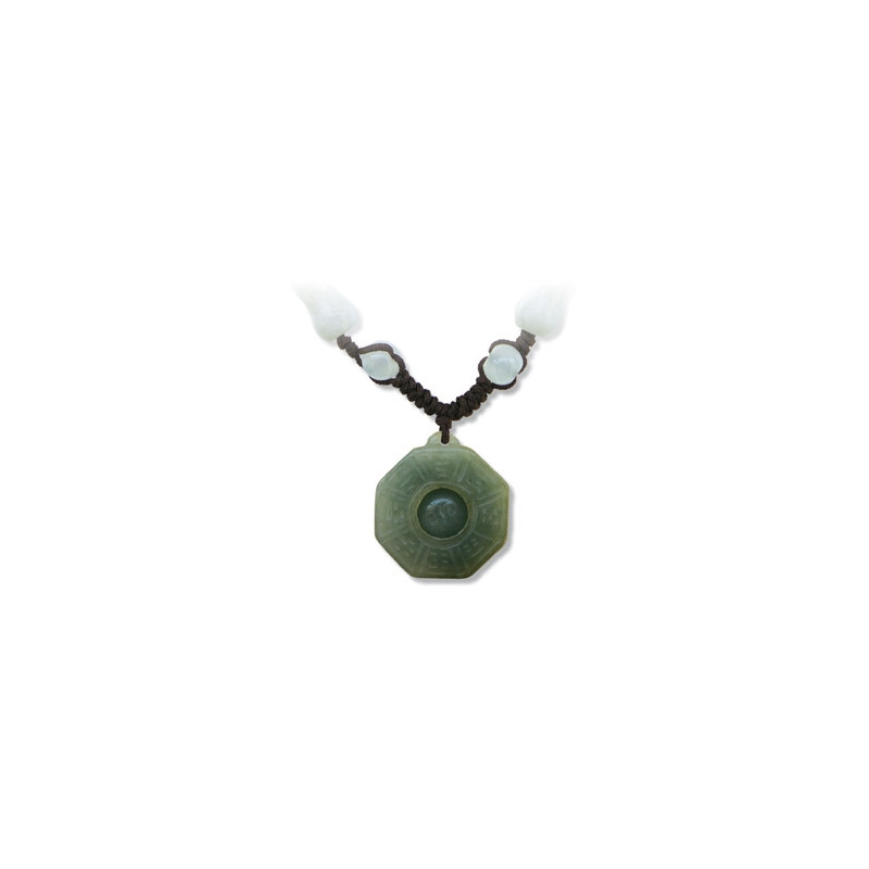 Pendentif PAKWA en jade aventurine (Protection)