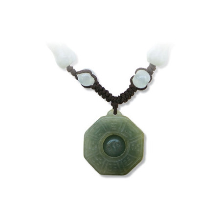 Pendentif PAKWA en jade aventurine (Protection)