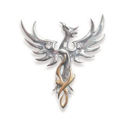 Pendentif PhOENIX du Soleil en argent 925