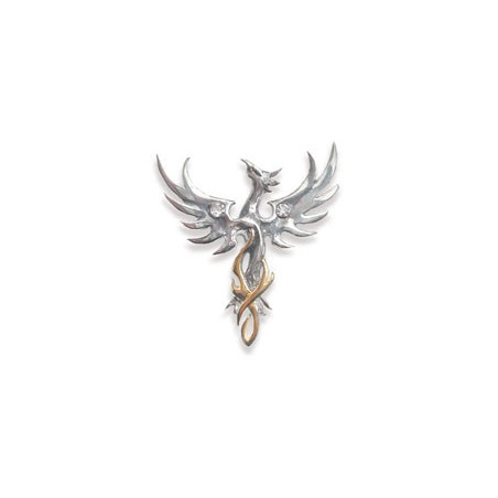 Pendentif PhOENIX du Soleil en argent 925